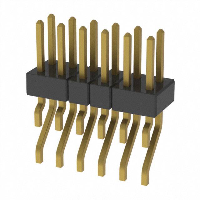 MMT-106-02-H-DH CONN HEADER SMD R/A 12POS 2MM
