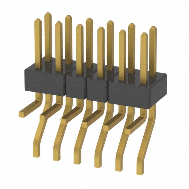 MMT-106-02-H-MT CONN HEADER SMD R/A 12POS 2MM