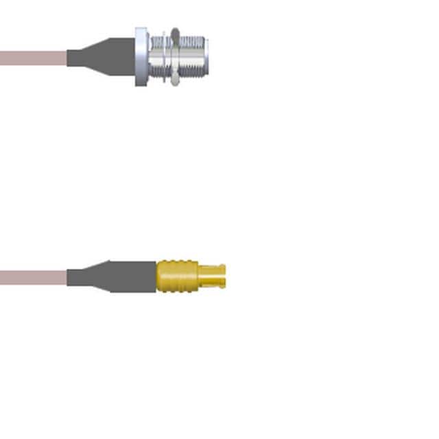 Q-2201D000R018i CBL ASY MCX-N P-J RG316 DB 18"