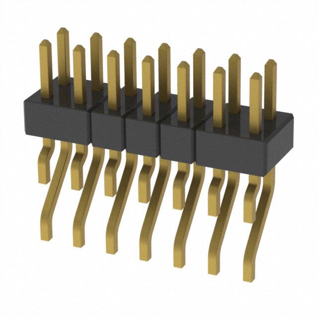 MMT-107-01-H-DH CONN HEADER SMD R/A 14POS 2MM