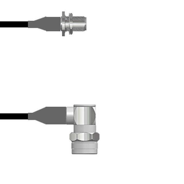 Q-2802B0013012i CBL ASSY N-TYPE JACK TO PLUG 12"
