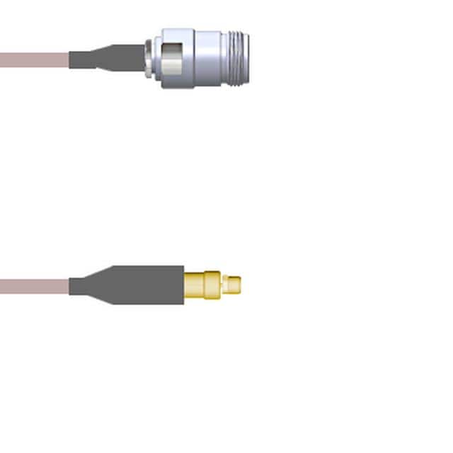 Q-1V01R000R001M CBL ASY MMCX-N P-J RG316 DB 1M