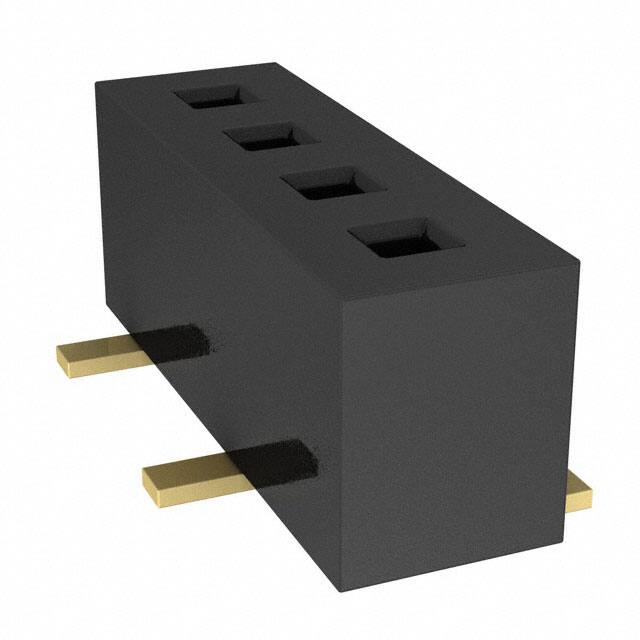 CLP-104-02-G-S CONN RCPT 4POS 0.05 GOLD SMD