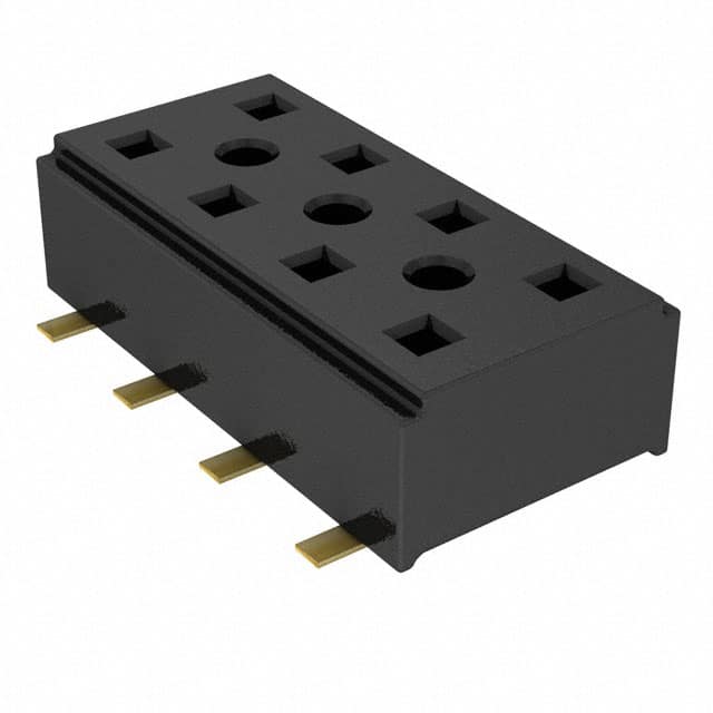 CLT-104-02-G-D-P-TR CONN RCPT 8POS 0.079 GOLD SMD