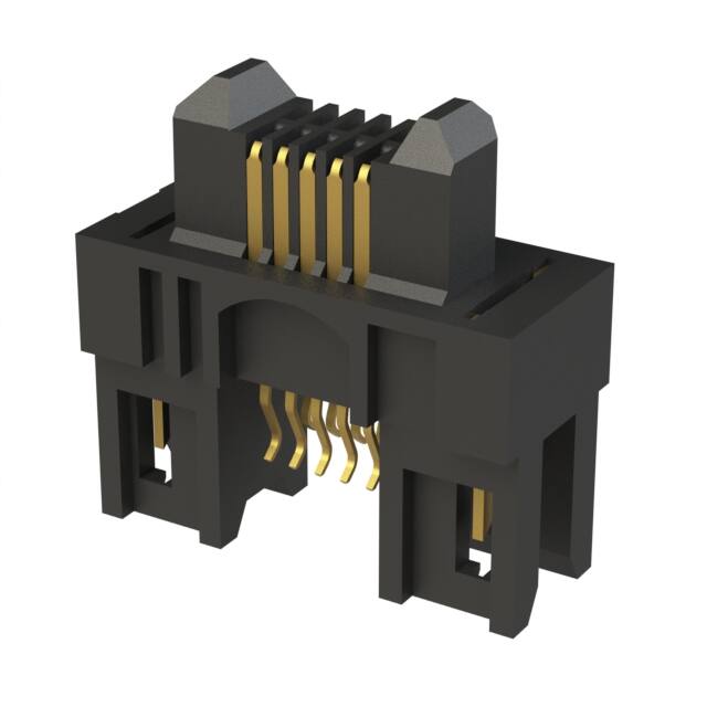 ERM8-005-01-L-D-EM2-TR CONN HDR 10POS EDGE MNT GOLD
