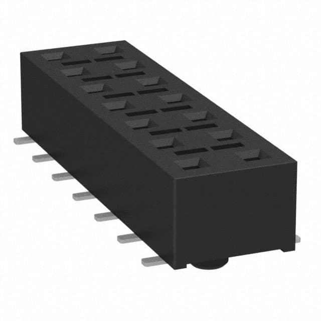 HLE-107-02-S-DV-A-K CONN RCPT 14POS 0.1 GOLD SMD