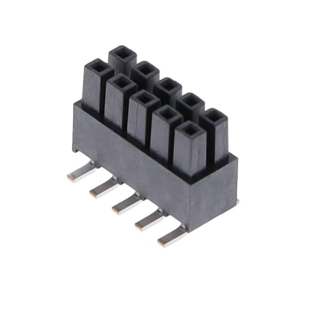 IPS1-105-01-L-D-VS-K-TR CONN RCPT 10POS 0.1 GOLD SMD