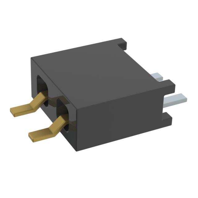 MMS-102-02-S-SH-TR CONN RCPT 2P 0.079 GOLD SMD R/A