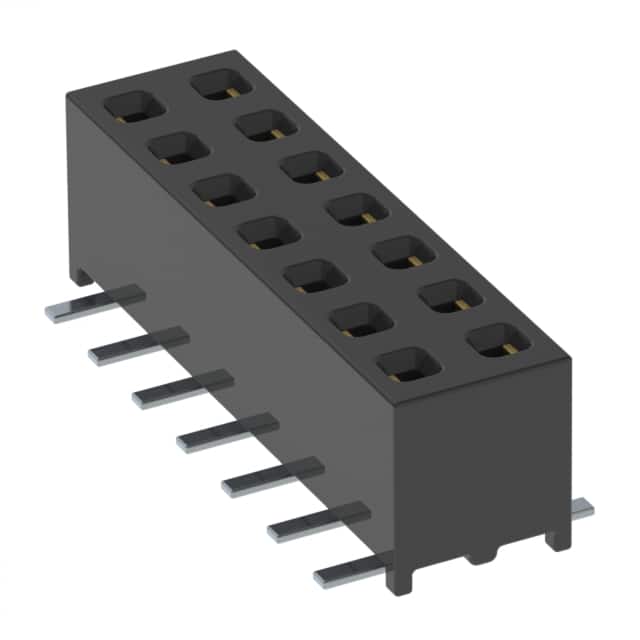MMS-107-02-L-DV-K-TR CONN RCPT 14POS 0.079 GOLD SMD