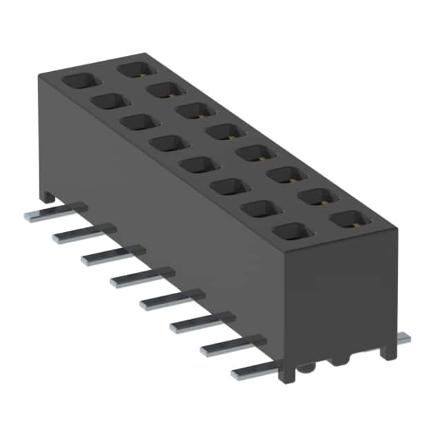 MMS-108-02-L-DV-A-M CONN RCPT 16POS 0.079 GOLD SMD