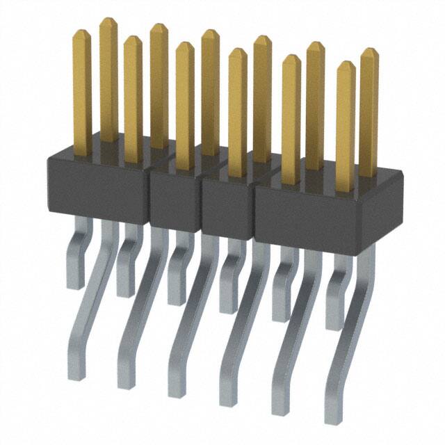 MMT-106-02-S-DH-K-TR CONN HEADER SMD R/A 12POS 2MM
