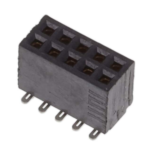SFMC-105-T2-S-D-K-TR CONN RCPT 10POS 0.05 GOLD SMD