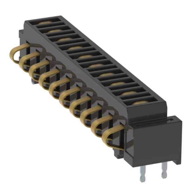 SIR1-10-L-S CONN SPRING MOD 10POS R/A SMD