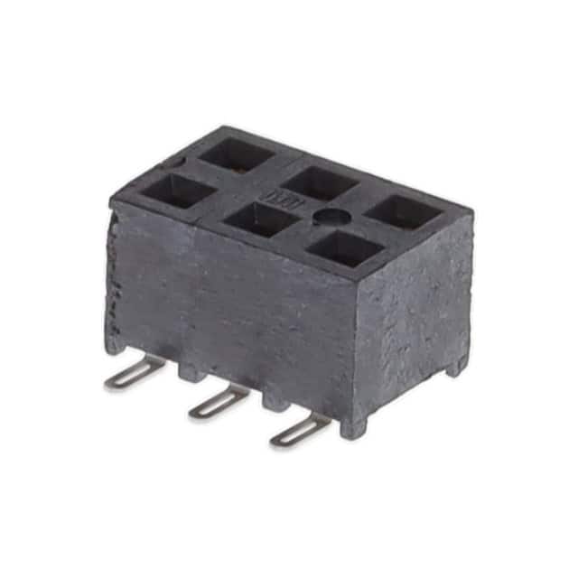 SMM-103-02-L-D-K-TR CONN RCPT 6POS 0.079 GOLD SMD