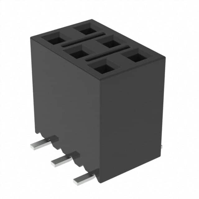 SSM-103-L-DV-TR CONN RCPT 6POS 0.1 GOLD SMD