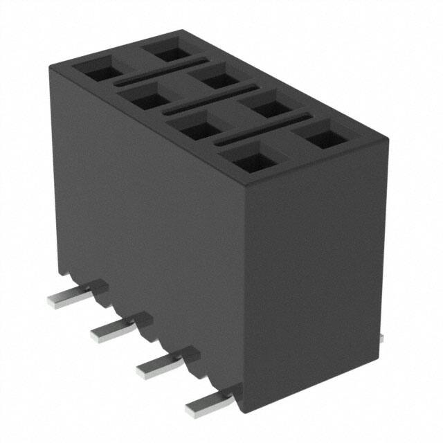 SSM-104-L-DV-A CONN RCPT 8POS 0.1 GOLD SMD