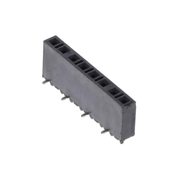 SSM-108-F-SV-P-TR CONN RCPT 8POS 0.1 GOLD SMD