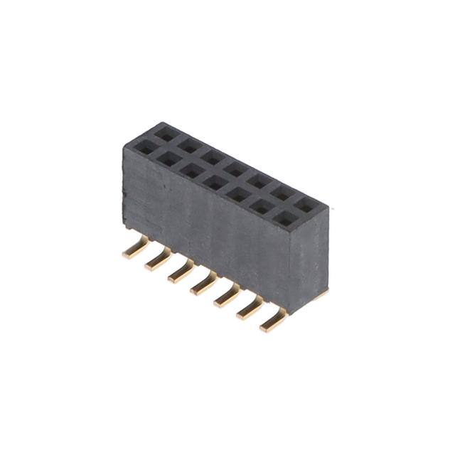 SSW-107-22-G-D-VS-TR CONN RCPT 14POS 0.1 GOLD SMD