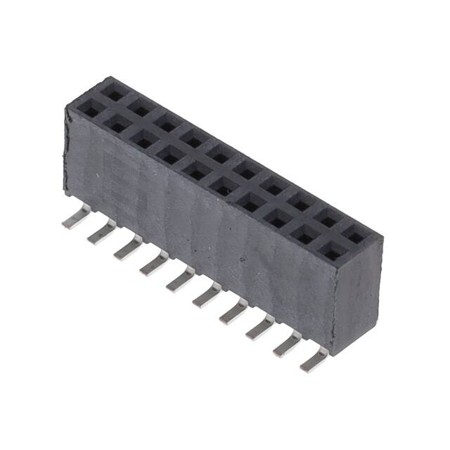 SSW-110-22-F-D-VS-P-TR CONN RCPT 20POS 0.1 GOLD SMD