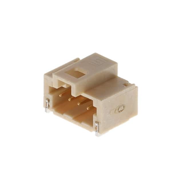 T1M-04-F-SH-L CONN HEADER SMD R/A 4POS 1MM