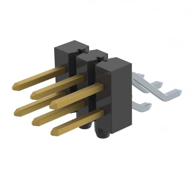 TSM-103-01-LM-DH-A CONN HEADER SMD R/A 6POS 2.54MM
