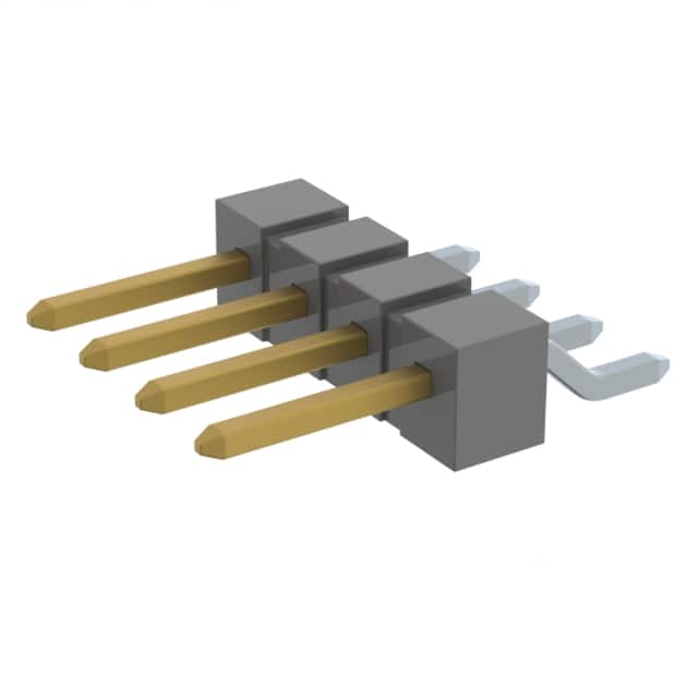 TSM-104-01-L-SH-P CONN HEADER SMD R/A 4POS 2.54MM