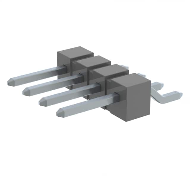 TSM-104-01-TM-SH CONN HEADER SMD R/A 4POS 2.54MM