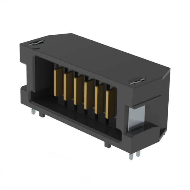UMPT-06-01-L-RA-WT-M-TR CONN MPOWER 2MM MALE 6POS R/A