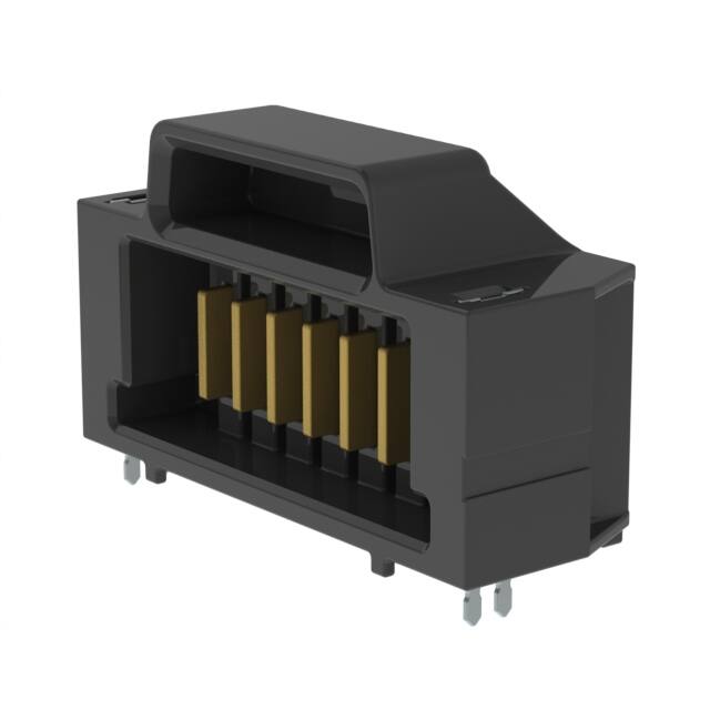 UMPT-06-01-L-RA-WT-P-TR CONN MPOWER 2MM MALE 6POS R/A