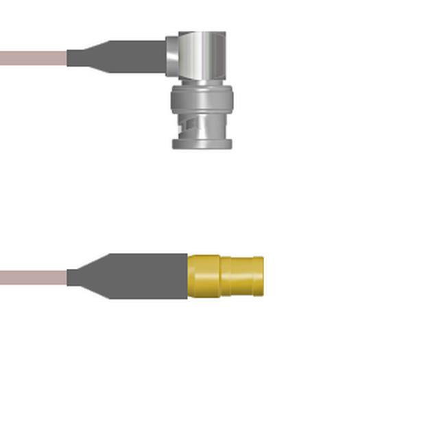 Q-0F03Y000H2.5M CBL ASSY BNC-SMB PLUG RG142 2.5M