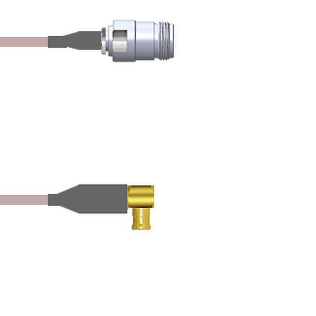 Q-1V017000R048i CBL ASY MCX-N P-J RG316 DB 4'