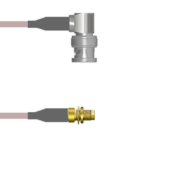 Q-0F031000H108i CBL ASY BNC-SMA P-J RG142 9'