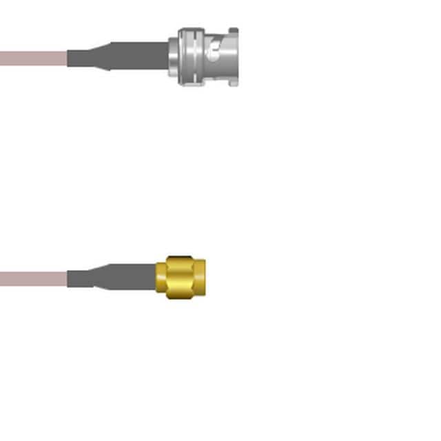 Q-0K03C000R1.5M CBL ASSY BNC-SMA PLUG RG316 1.5M