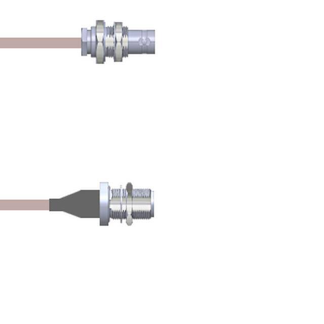 Q-07022000R012i CBL ASY BNC-N-TYP J RG316 DB 12"