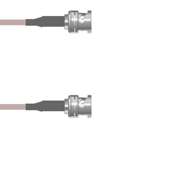 Q-0K00K000R002M CBL ASSY BNC PLUG RG316 DB 2M