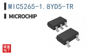 MIC5265-1.8YD5-TR The Micrel Inc. MIC5265-1.8YD5-TR is a linear voltage regulator providing a fixed 1.8V output at up to 150mA. It features low quiescent current and high PSRR.