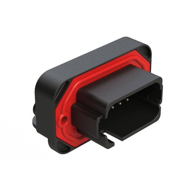 AT13-18PE-BM03BK 18 POSITION, RIGHT ANGLE FLANGE