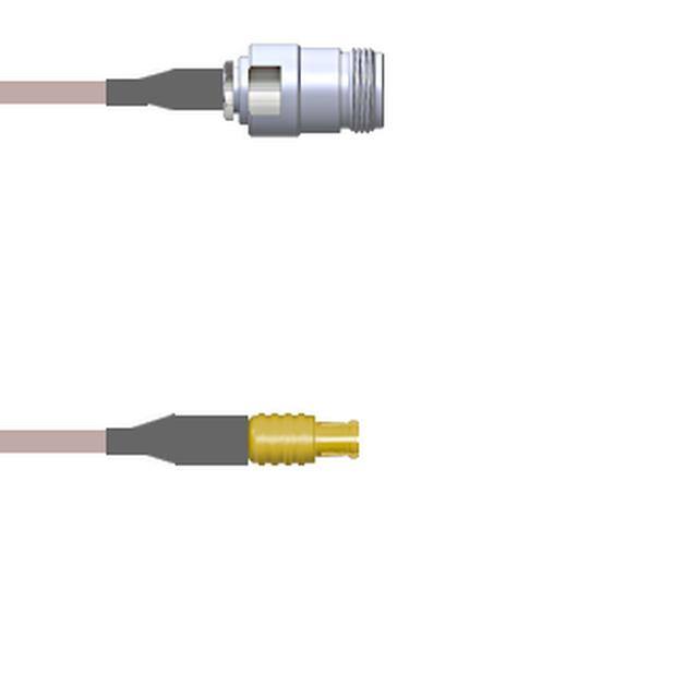 Q-1V01D000R002M CBL ASY MCX-N P-J RG316 DB 2M