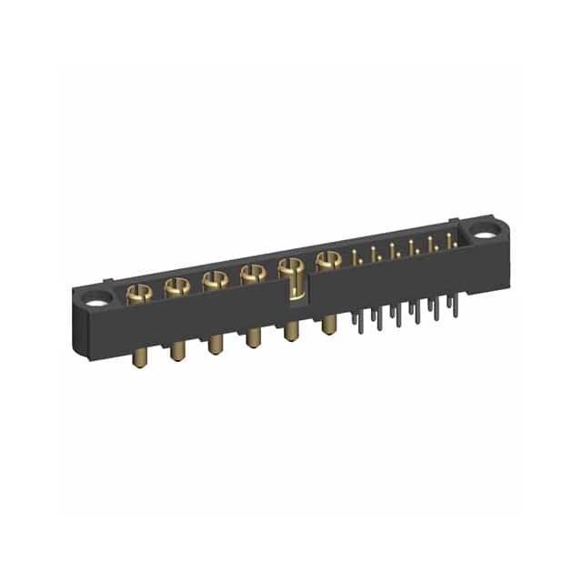 M80-5T11205M1-06-331-00-000 DATAMATE 2-ROW MIX-TEK MALE VERT