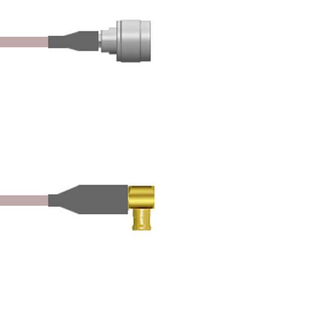 Q-2M017000R084i CBL ASSY MCX-N PLUG RG316 DB 7'