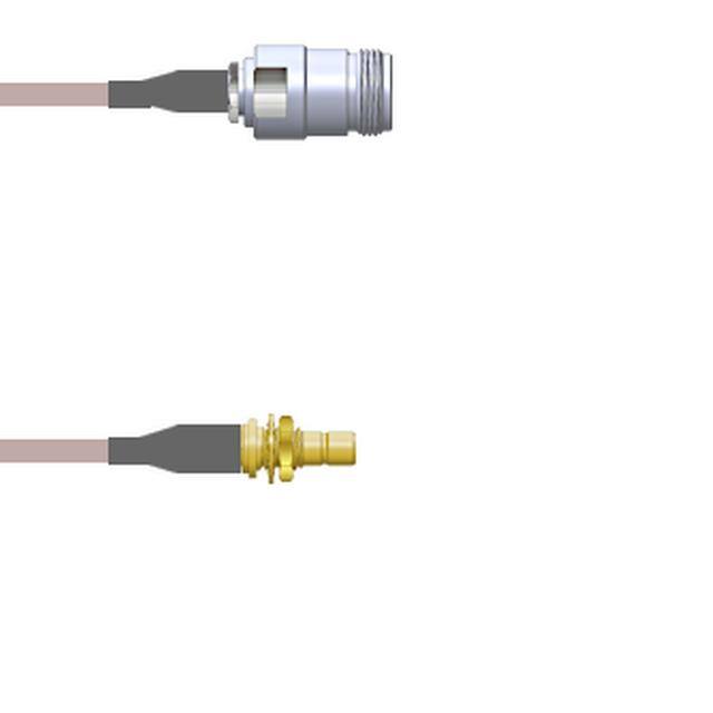 Q-1V03O000R084i CBL ASSY SMB-N JACK RG316 DB 7'