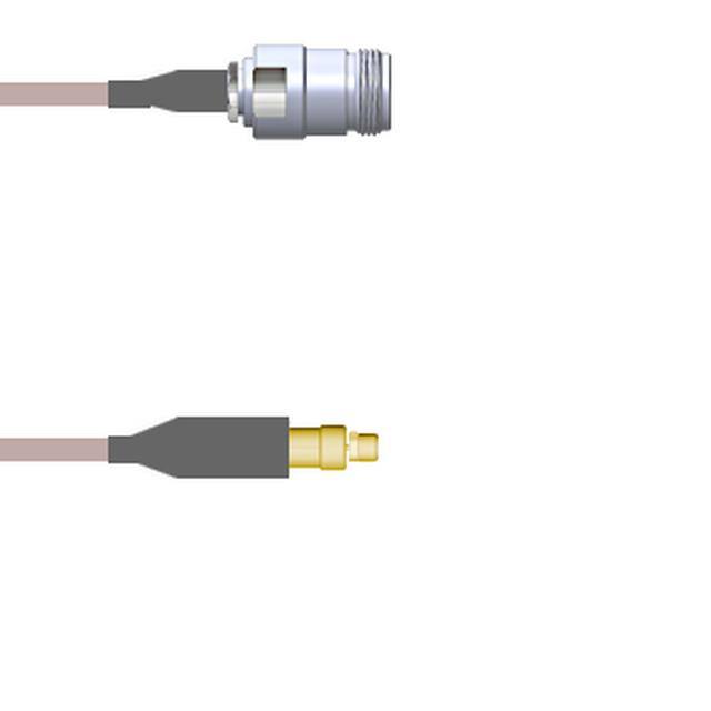 Q-1V01R000R003M CBL ASY MMCX-N P-J RG316 DB 3M