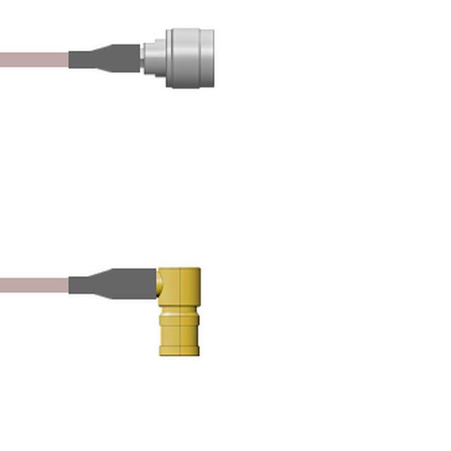 Q-2M03T000R003M CBL ASSY SMB-N PLUG RG316 DB 3M