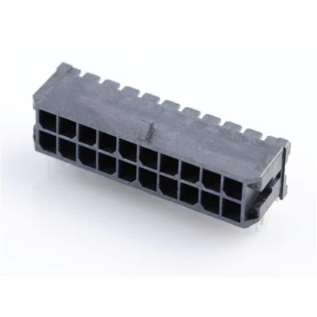 43045-2008 MICROFIT 3.0 RA SMT/CLIP DR 30AU