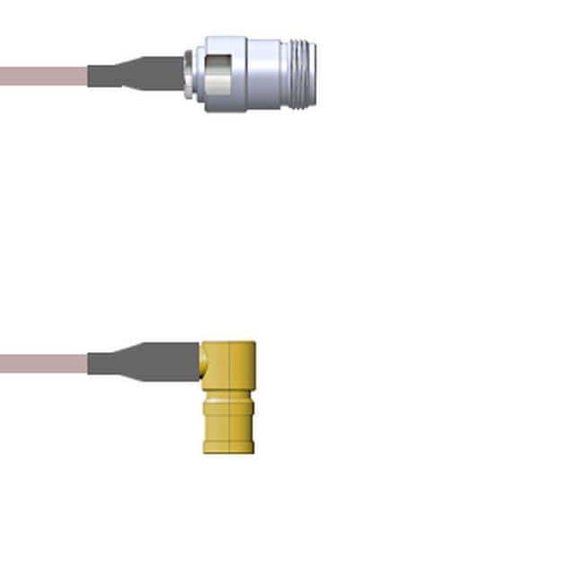 Q-1V03T000R003M CBL ASY SMB-N P-J RG316 DB 3M