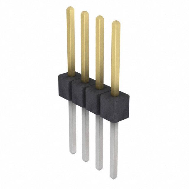 PZC04SFCN CONN HEADER VERT 4POS 2.54MM
