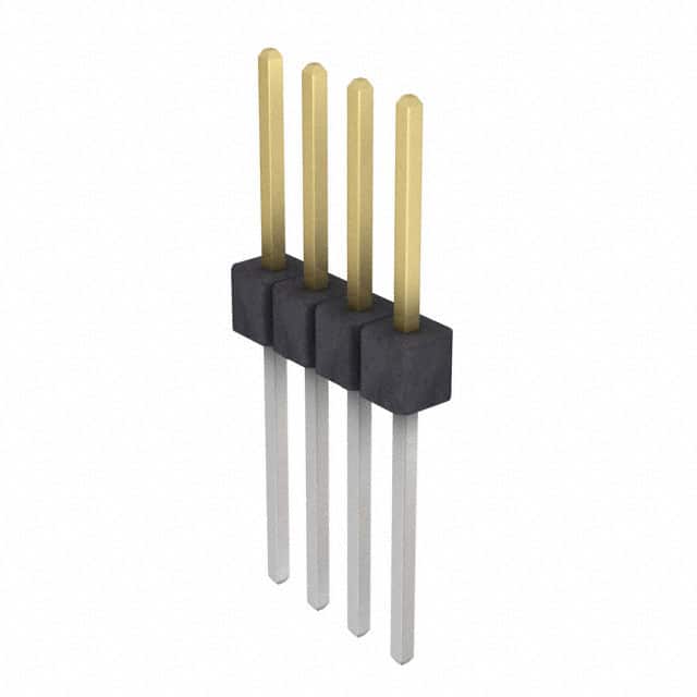PZC04SFDN CONN HEADER VERT 4POS 2.54MM