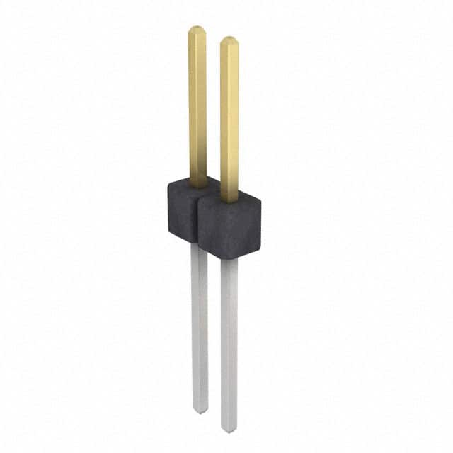 PZC02SFDN CONN HEADER VERT 2POS 2.54MM