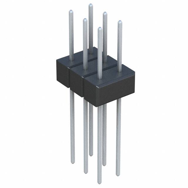 PTC03DADN CONN HEADER VERT 6POS 2.54MM