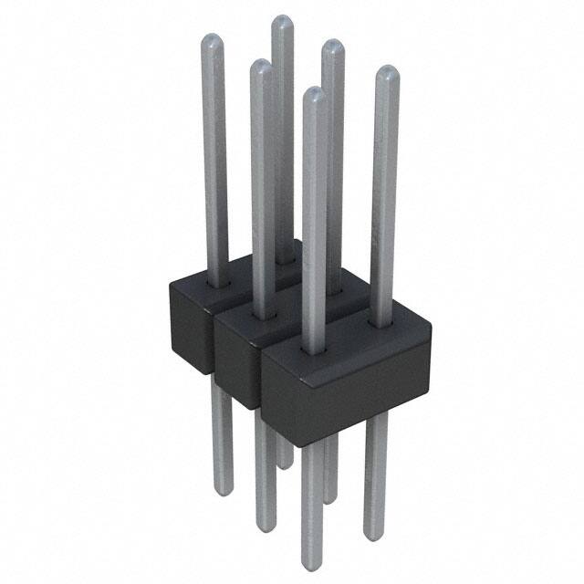PTC03DFBN CONN HEADER VERT 6POS 2.54MM